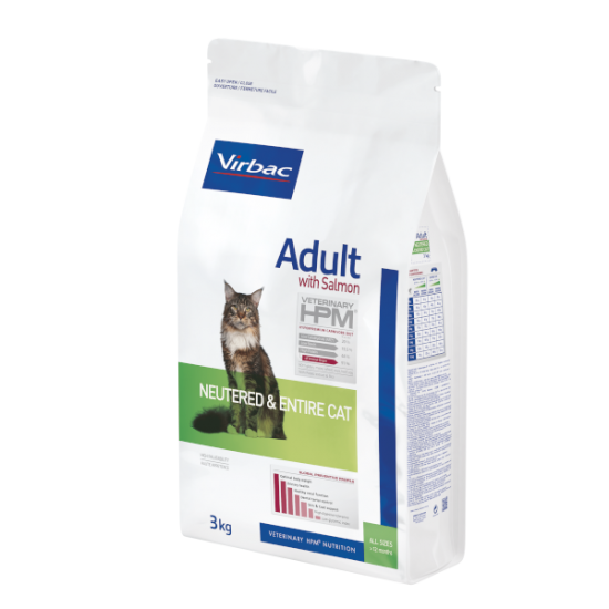 CAT ADULT NEUTERED- ENTIRE WITH SALMON
