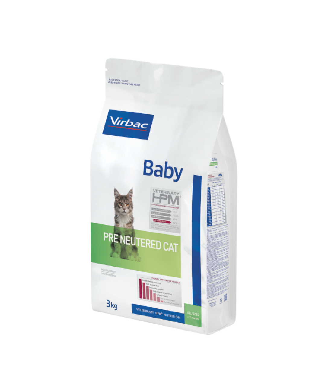 CAT BABY PRE NEURETED