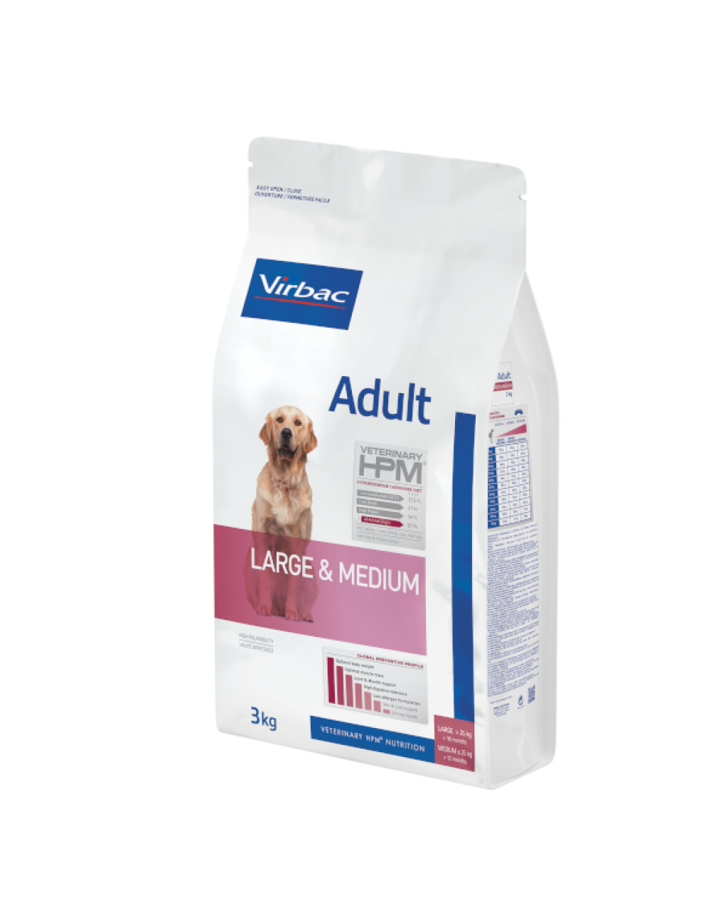 ADULT DOG Large-Medium