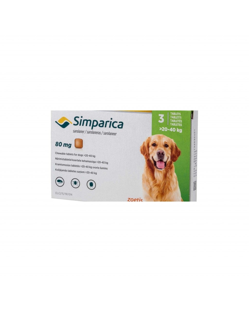Simparica 20-40 kg Simparica 20-40 kg
